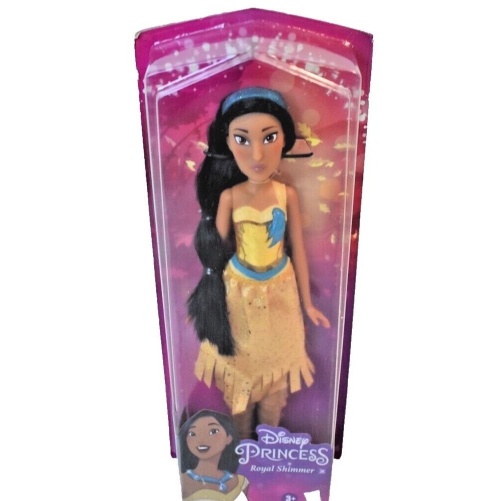 Disney Princess Royal Shimmer Pocahontas Doll Hasbro 2021 Native American